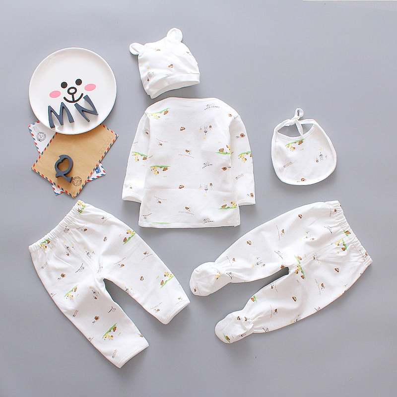 Infant Girl Clothes Complete Outfit (5 pieces)